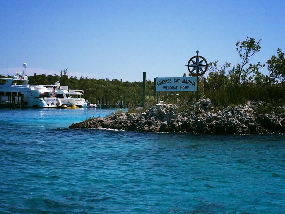 compass cay sign