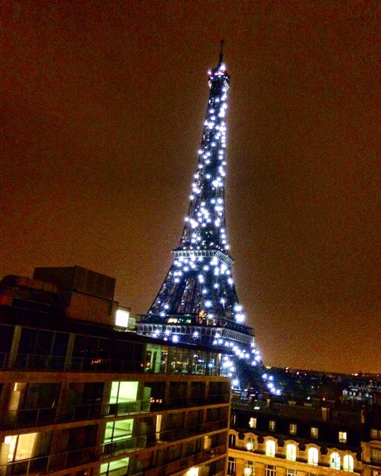 Eiffel night