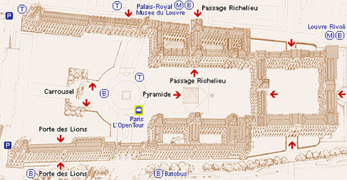 entrance map