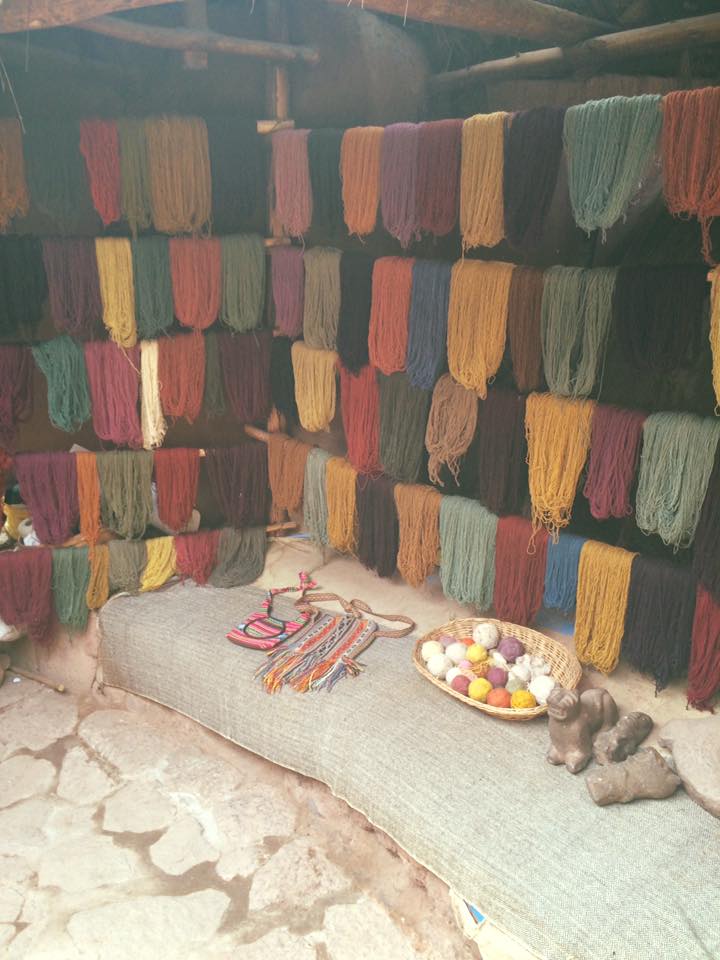 dyed yarn